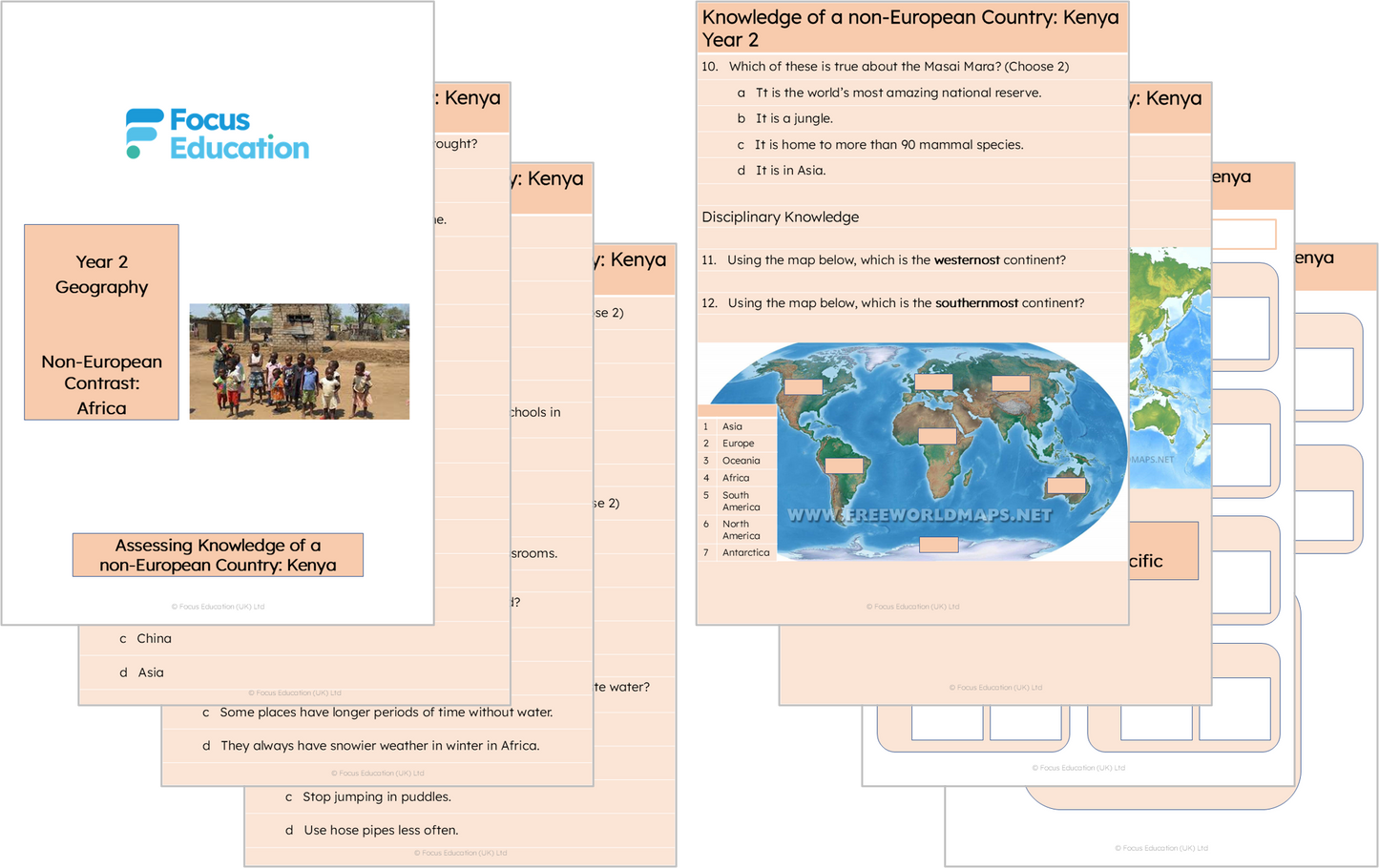 Geography Y2: How different would my life be if I lived in Kenya?