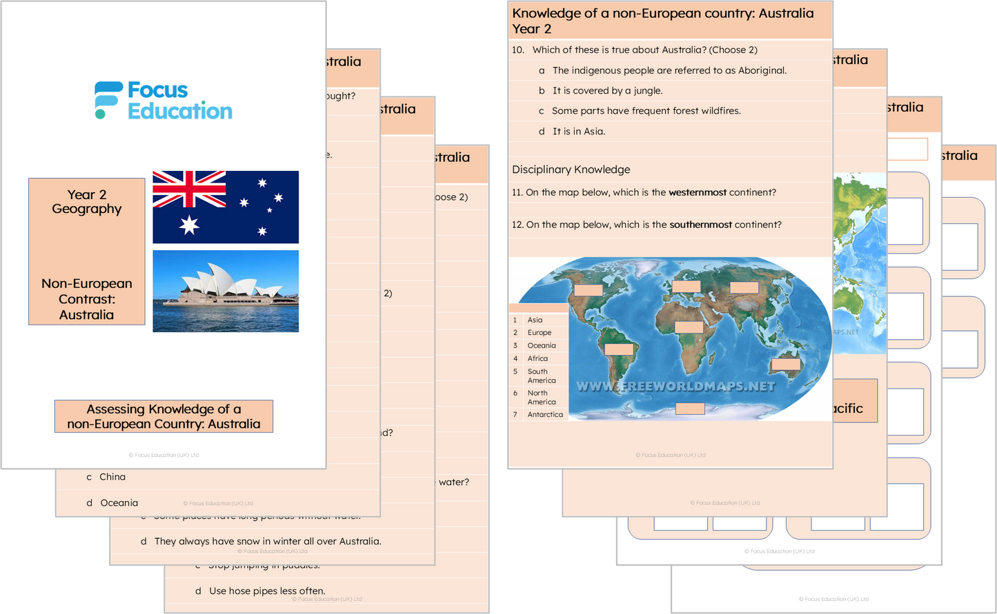 Geography Y2: How different would my life be if I lived in Australia?