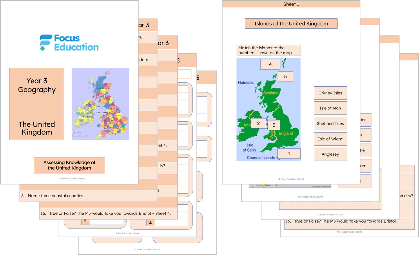 Geography Y3: What are the unique features of the United Kingdom?