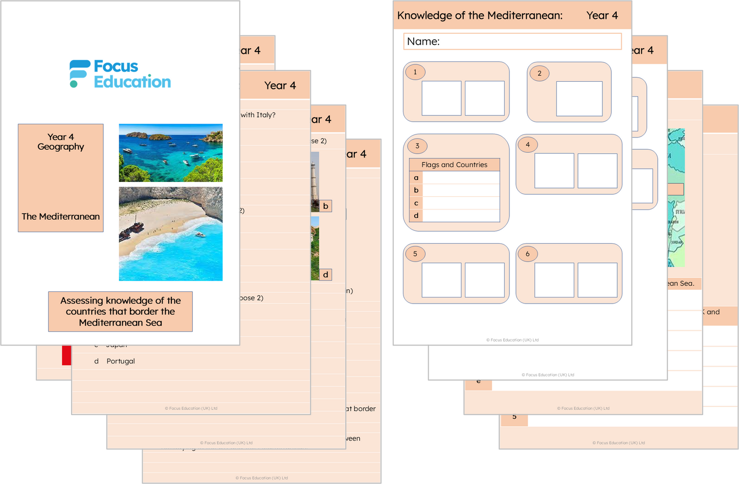 Geography Y4: Why do many British people go to the Mediterranean for their holidays?