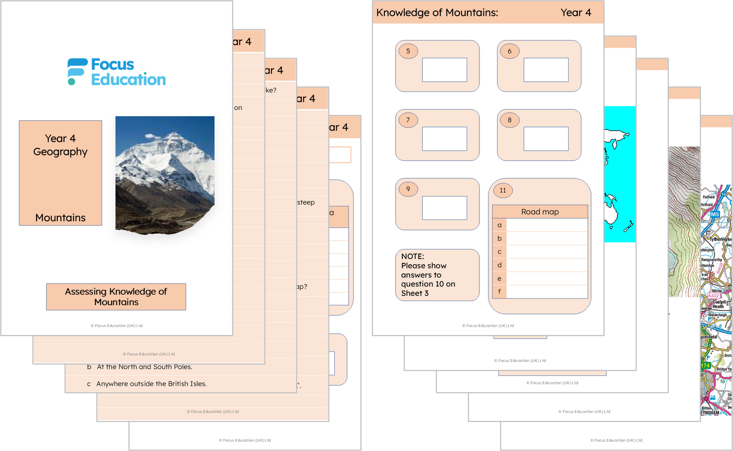 Geography Y4: How are mountains formed?