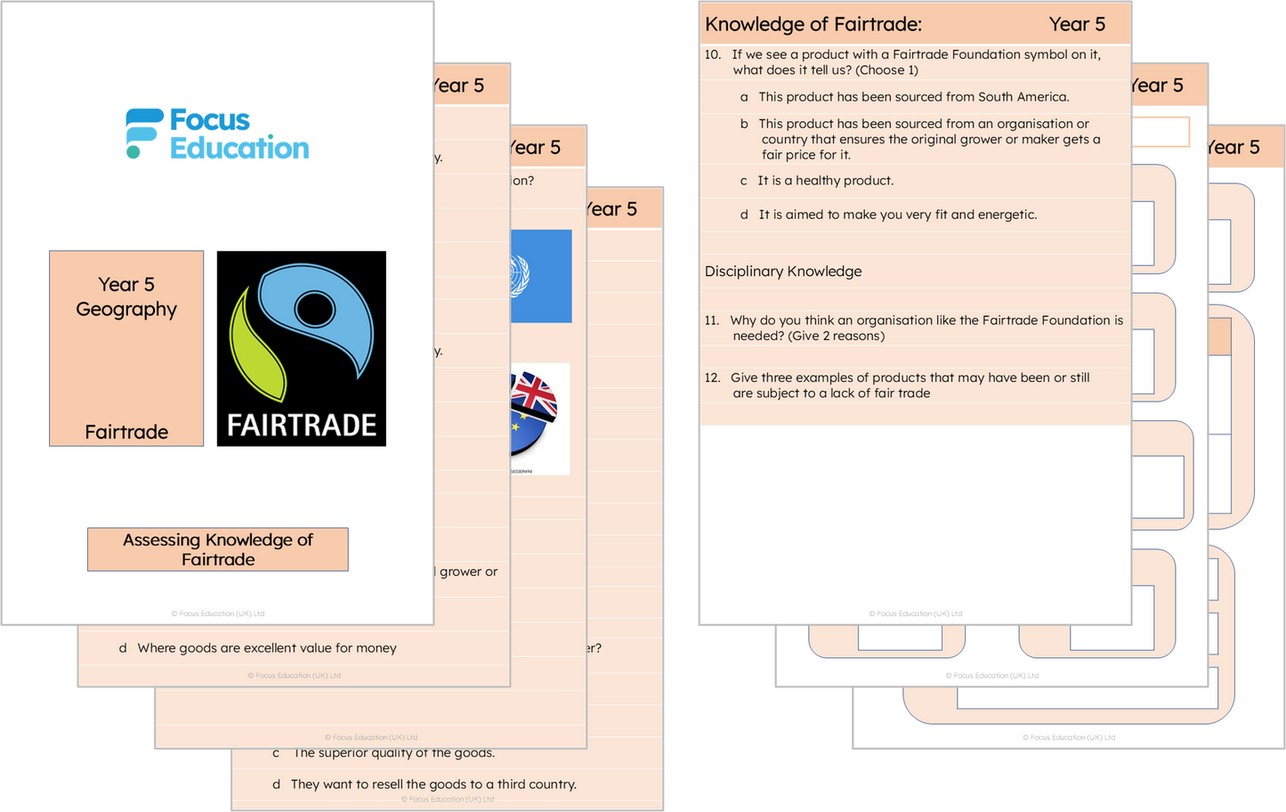 Geography Y5: What is Fairtrade and why should it matter to us?