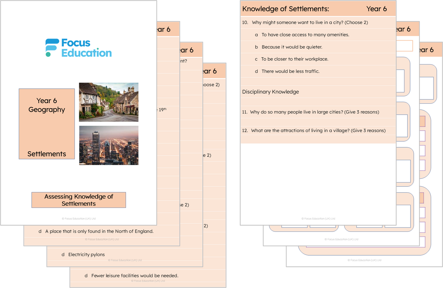 Geography Y6: How and why have settlements changed?