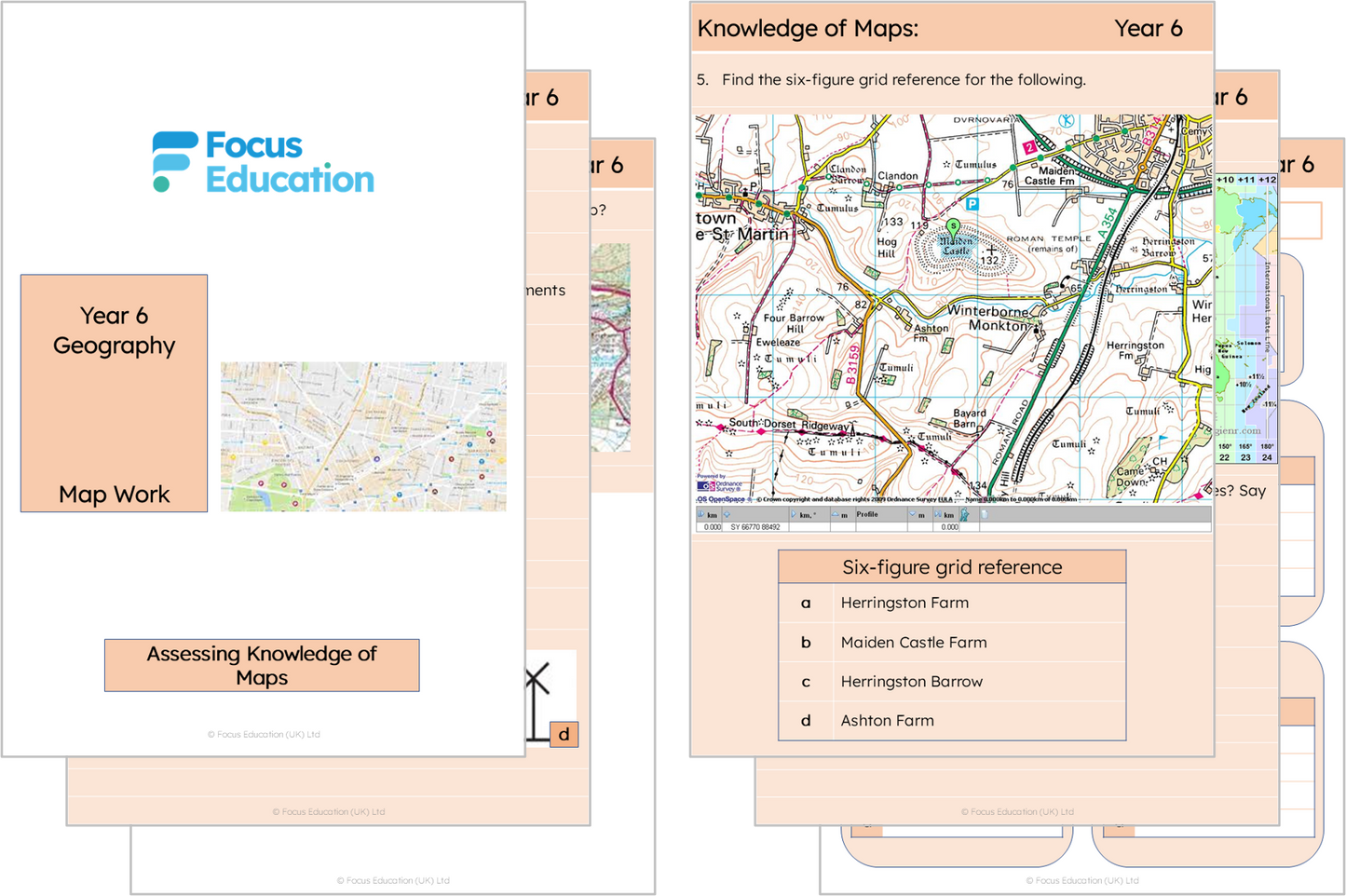 Geography Y6: How do maps help us to find our way around?