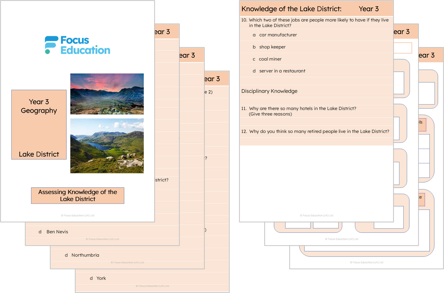 Geography Y3: Why is the Lake District one of the UK's unique locations?