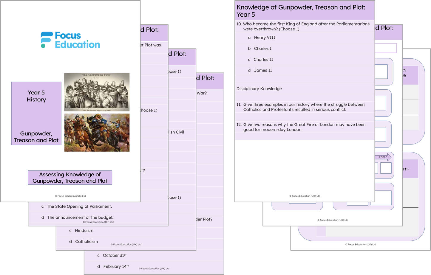 History Y5: Why should gunpowder, treason and plot never be forgotten?