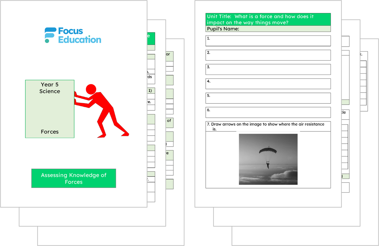 Science Y5: What is a force and how does it impact the way things move?