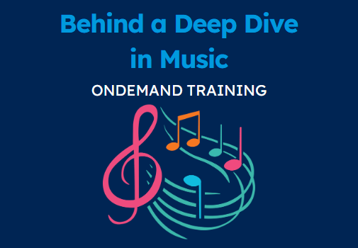 Behind a Deep Dive in Music (CPD Video: 23min)