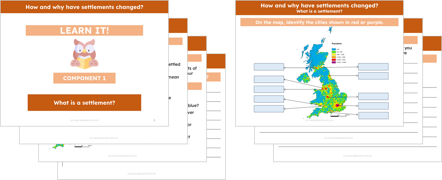 Geography Y6: How and why have settlements changed?