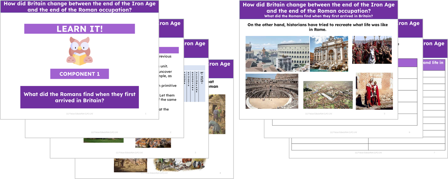 History Y4: How did Britain change between the end of the Iron Age and the end of the Roman occupation