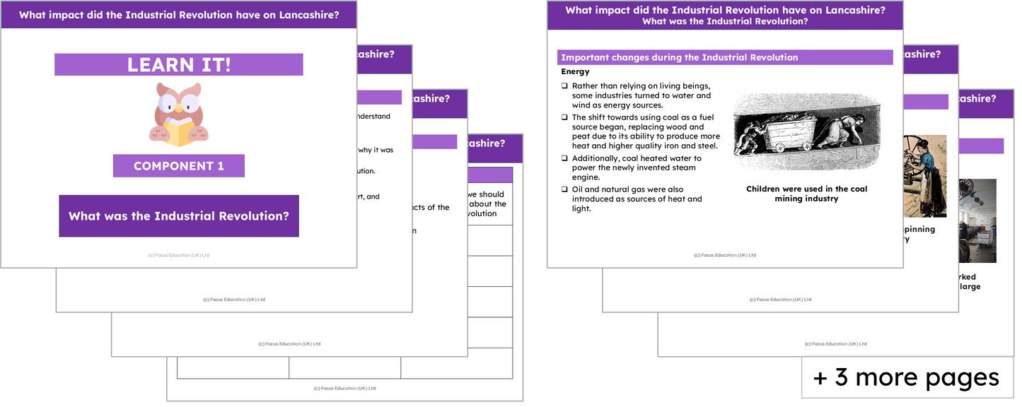 History Y5: What was the impact of the Industrial Revolution on Lancashire?