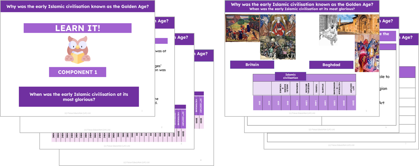 History Y5: Why was the early Islamic civilisation known as the Golden Age?