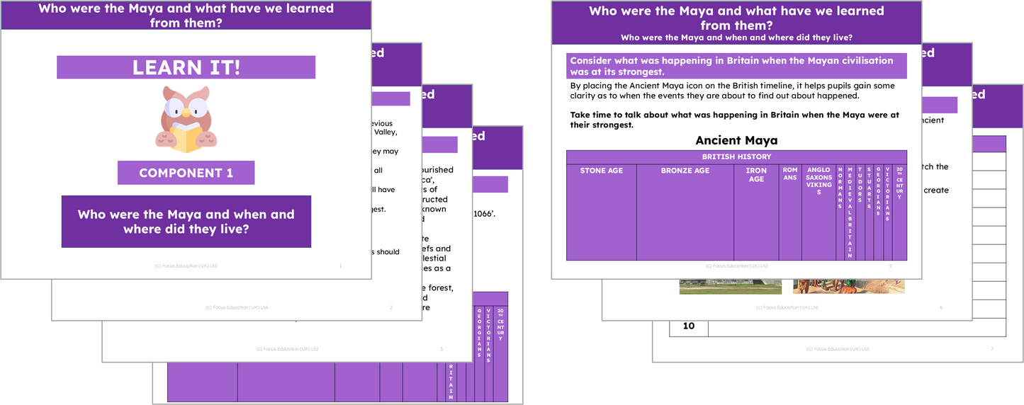 History Y5: Who were the Maya and what have we learned from them?