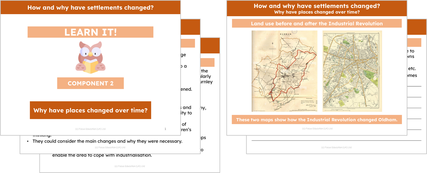 Geography Y6: How and why have settlements changed?