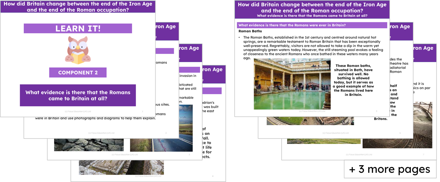 History Y4: How did Britain change between the end of the Iron Age and the end of the Roman occupation