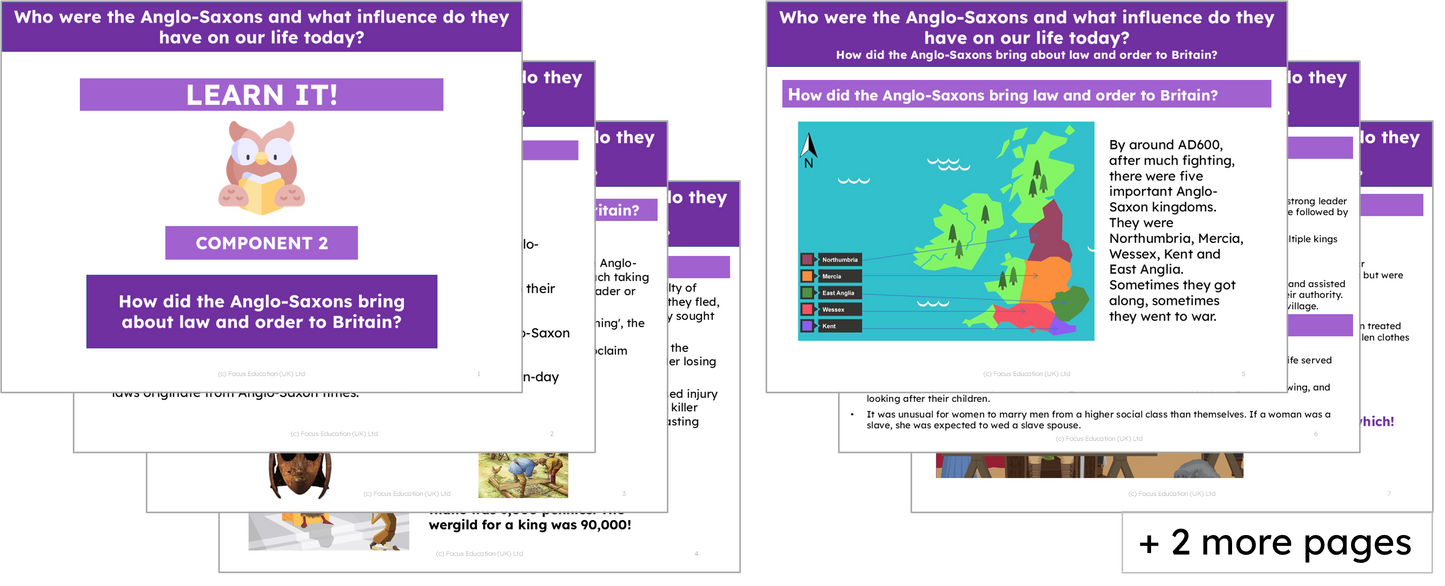 History Y5: Who were the Anglo-Saxons and what influence do they have on our life today?