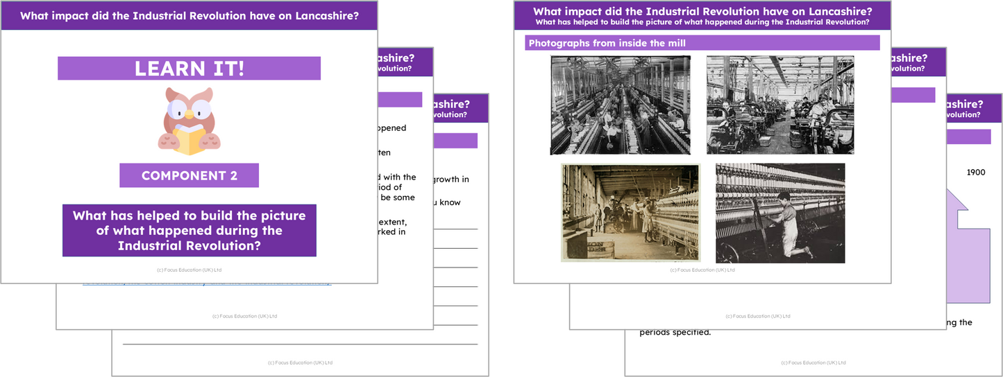 History Y5: What was the impact of the Industrial Revolution on Lancashire?