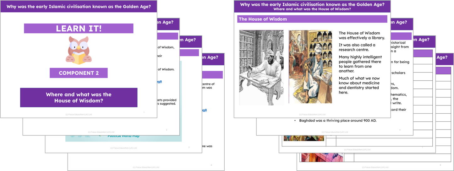 History Y5: Why was the early Islamic civilisation known as the Golden Age?