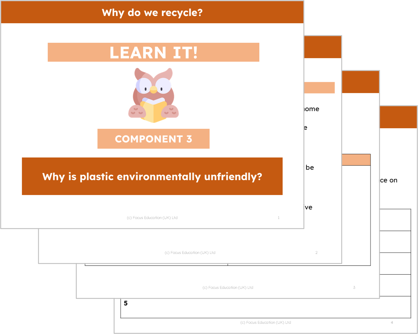 Geography Y1: Why do we recycle?