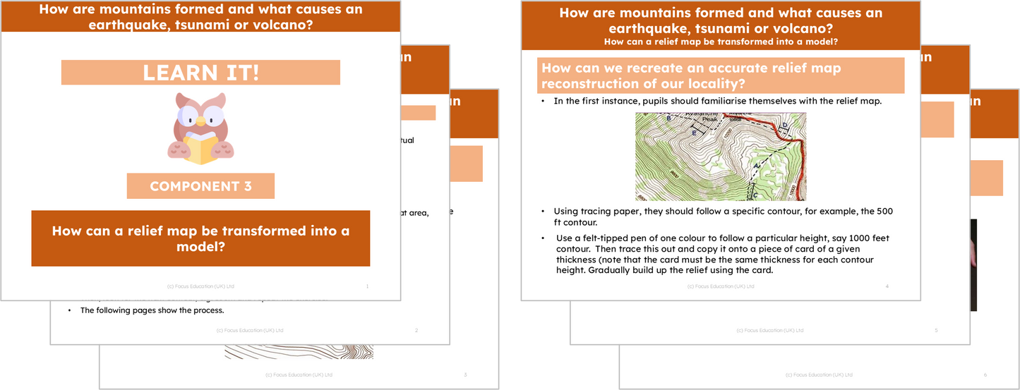 Geography Y4: How are mountains formed?