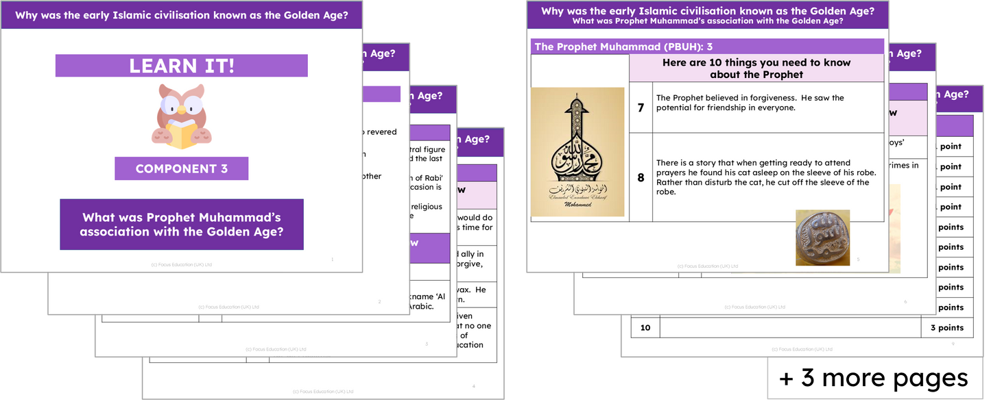 History Y5: Why was the early Islamic civilisation known as the Golden Age?