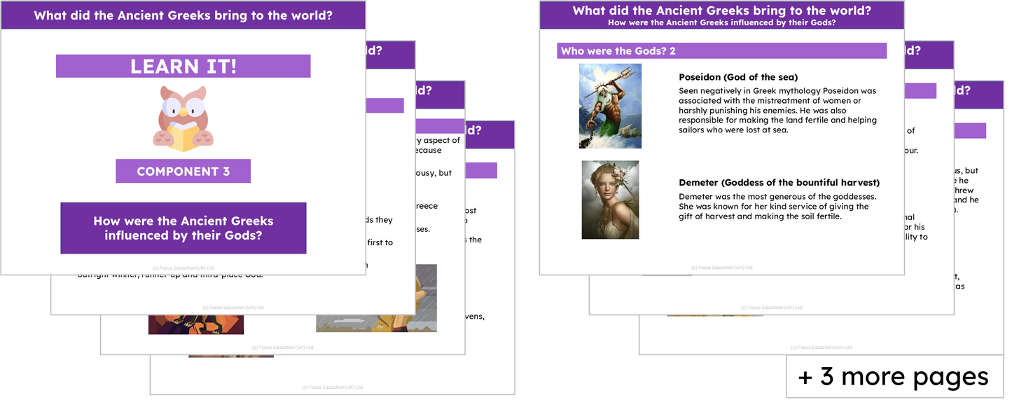 History Y6: What did the Ancient Greeks bring to the World?