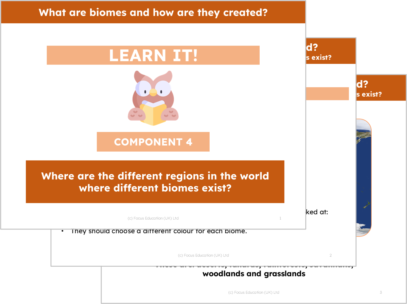 Geography Y4: What are biomes and how are they created?