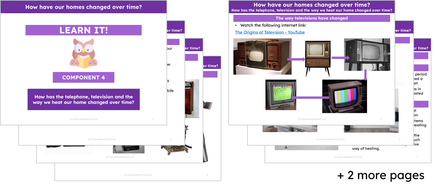 History Y2: How have our homes changed over time?