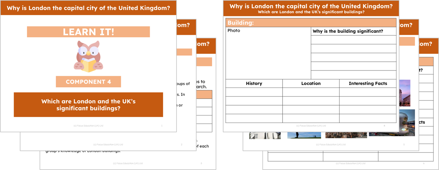 Geography Y3: Why is London the capital city of the United Kingdom?