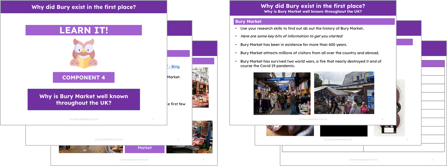 History Y4: Why does Bury exist in the first place?