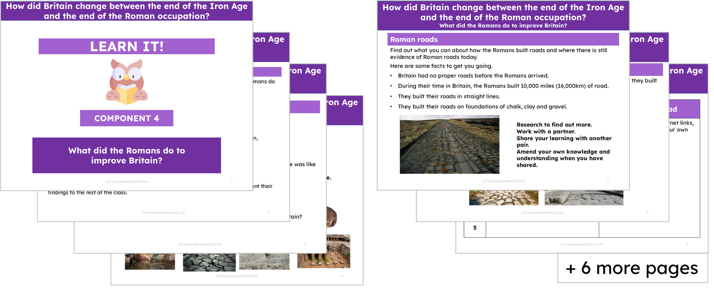 History Y4: How did Britain change between the end of the Iron Age and the end of the Roman occupation