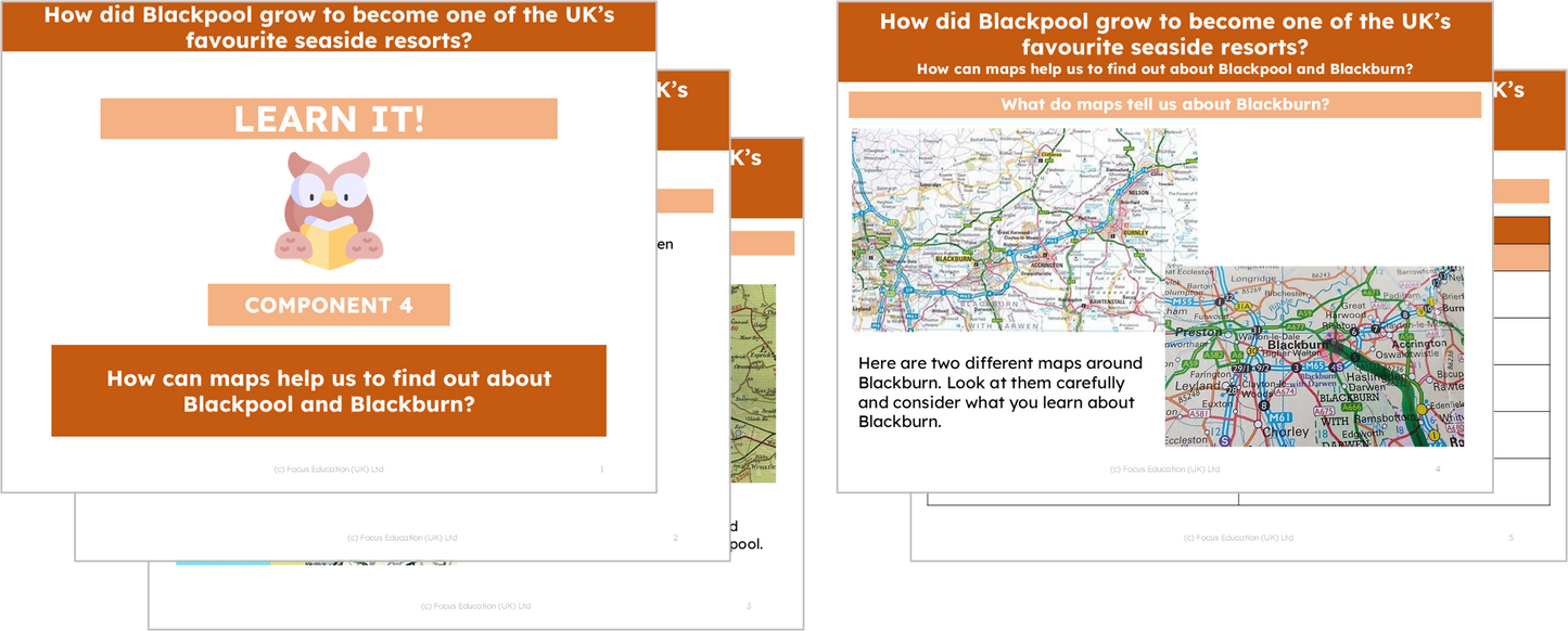 Geography Y5: How did Blackpool become a favourite UK seaside resort?