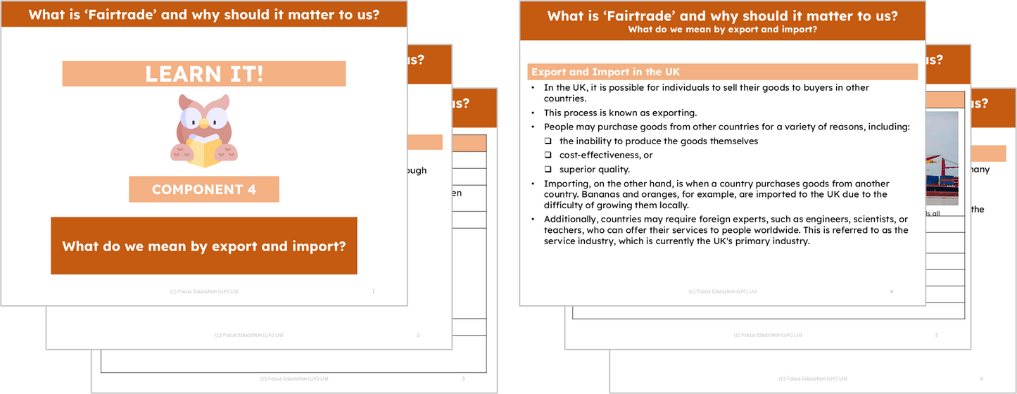 Geography Y5: What is Fairtrade and why should it matter to us?