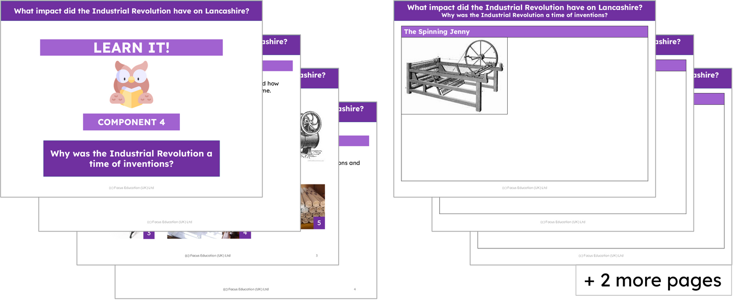 History Y5: What was the impact of the Industrial Revolution on Lancashire?