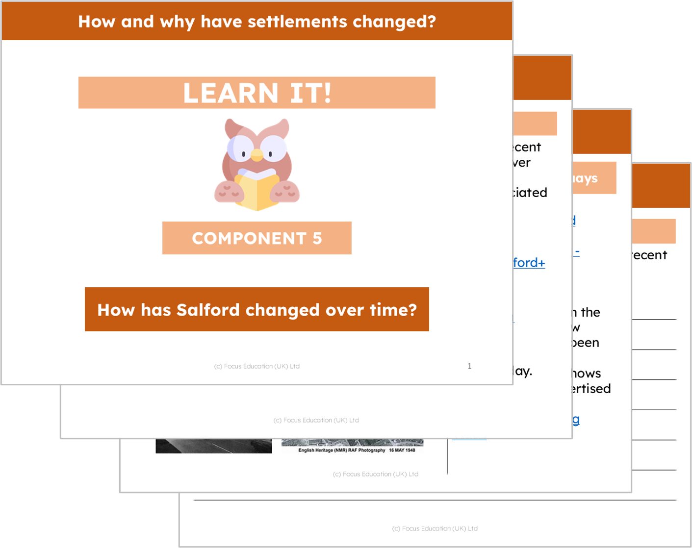 Geography Y6: How and why have settlements changed?