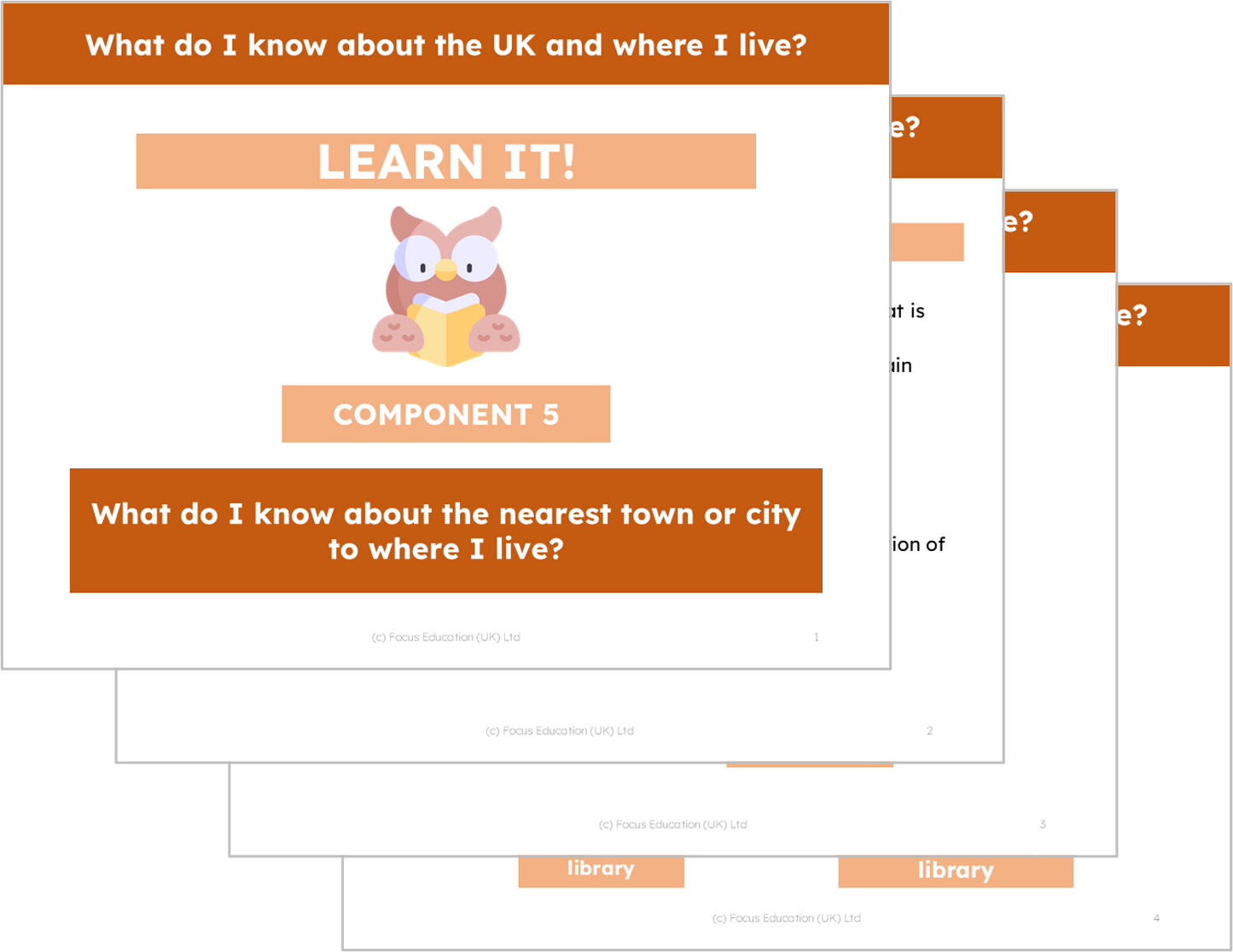 Geography Y1: What do I know about the UK and where I live?