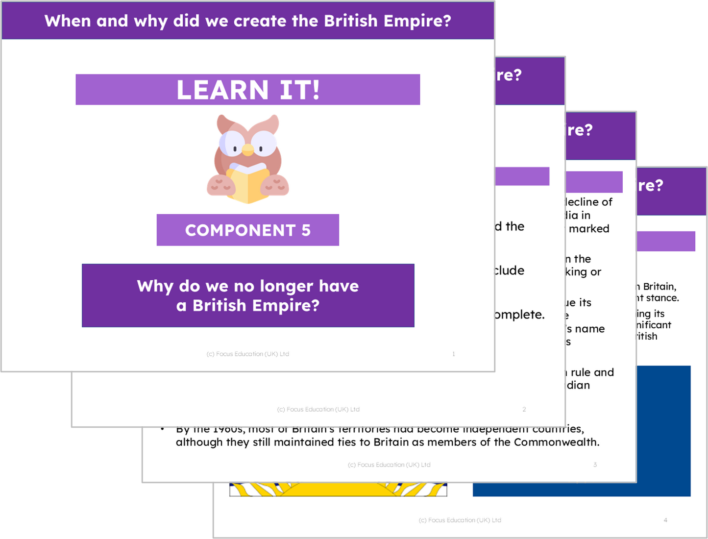 History Y6: When and why did we create the British Empire?