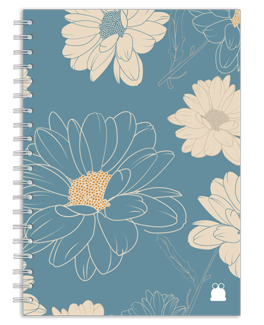 School Diary Planner 2025/2026 - Flowery Pattern