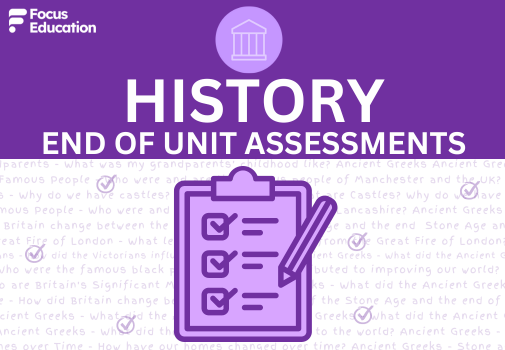 Assessing History: End of Unit Assessments - BUNDLES