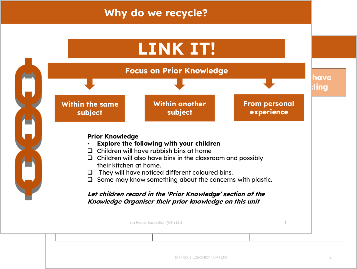 Geography Y1: Why do we recycle?