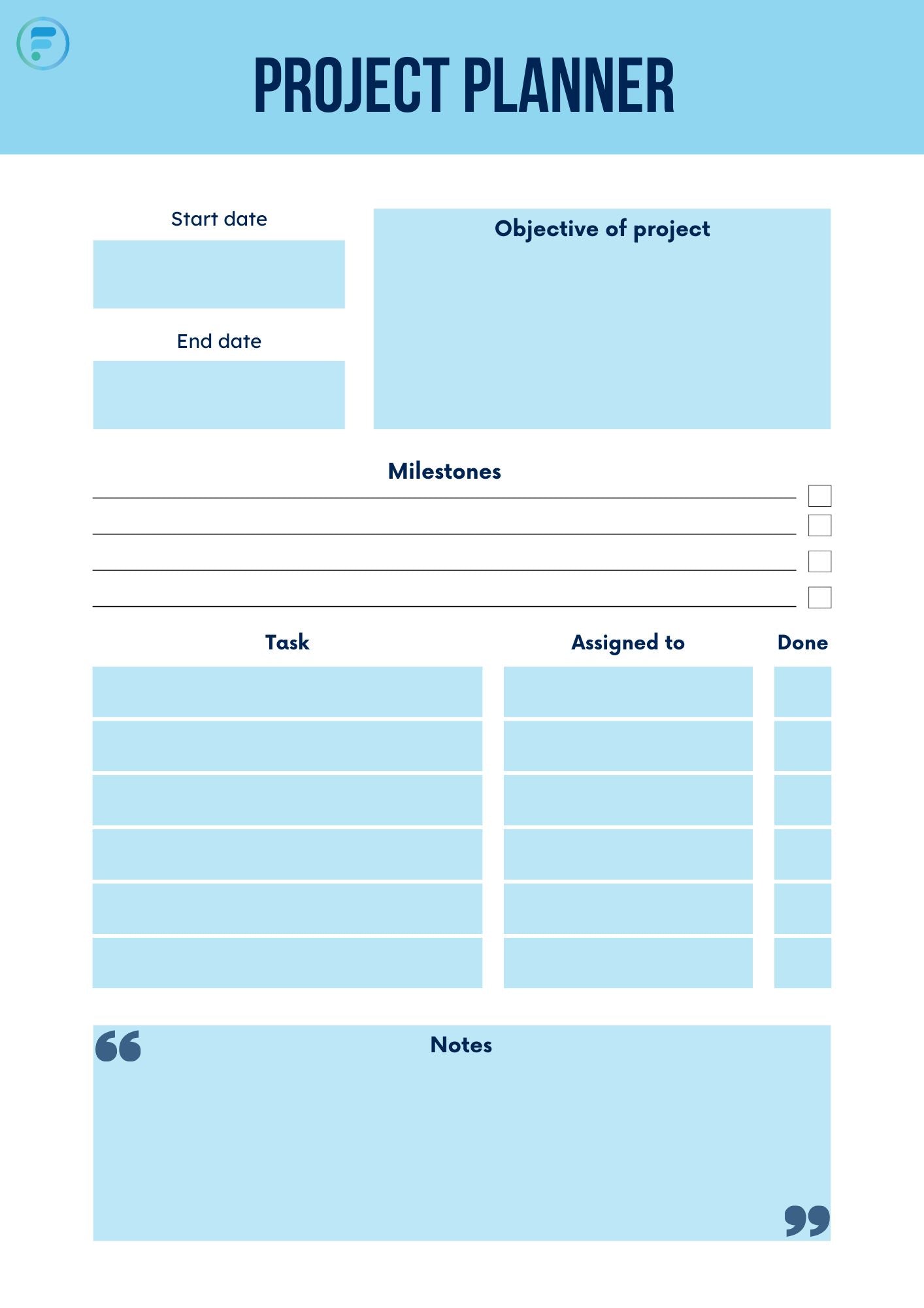 Project Management (Free Download)