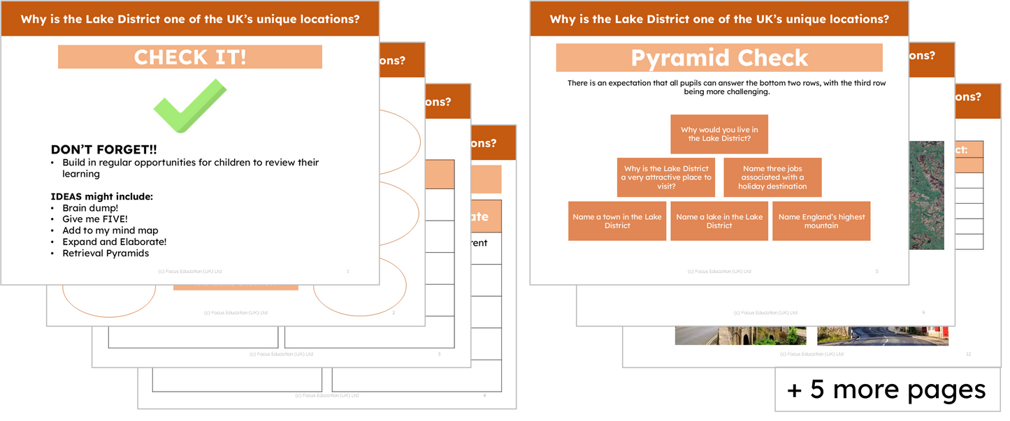 Geography Y3: Why is the Lake District one of the UK's unique locations?