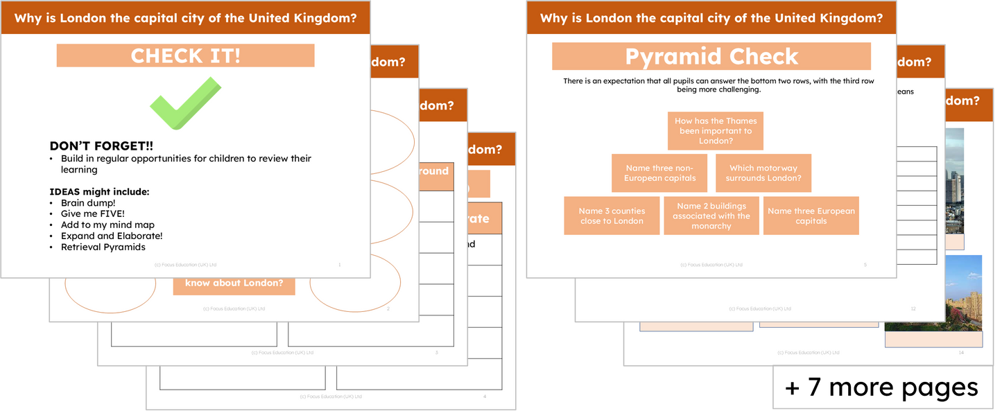 Geography Y3: Why is London the capital city of the United Kingdom?