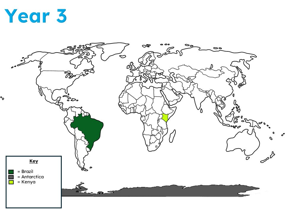 Geography Year Group Maps