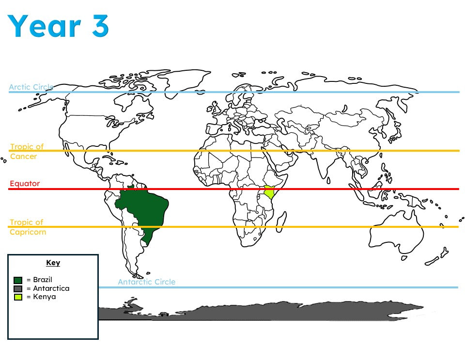 Geography Year Group Maps