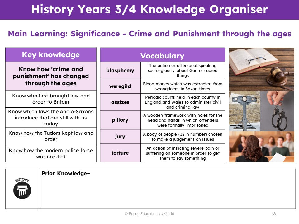 History Scheme of Work - YEAR 3/4 (MIXED) UNITS