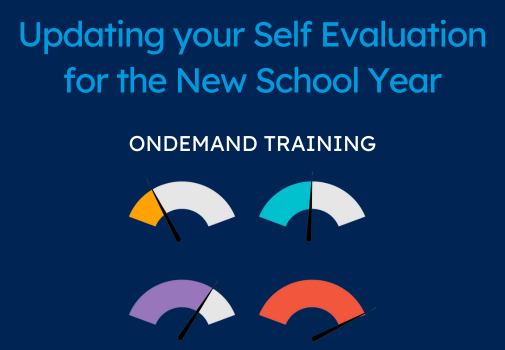 Updating your Self Evaluation for the New School Year (CPD Video: 46min)