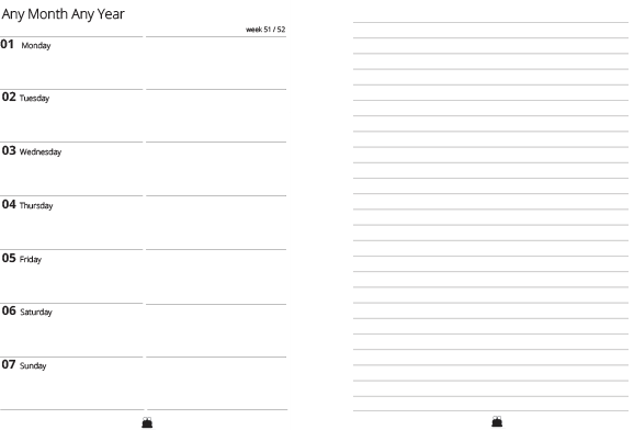 School Diary Planner 2025/2026 - Treeline Neutral