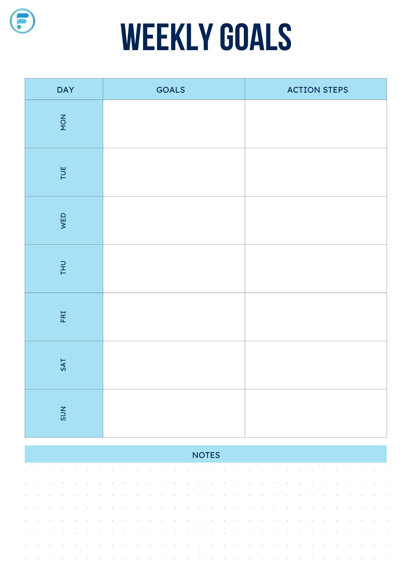 Weekly/Monthly Planning (Free Download)