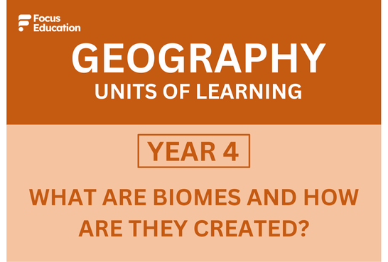 Geography Y4: What are biomes and how are they created?